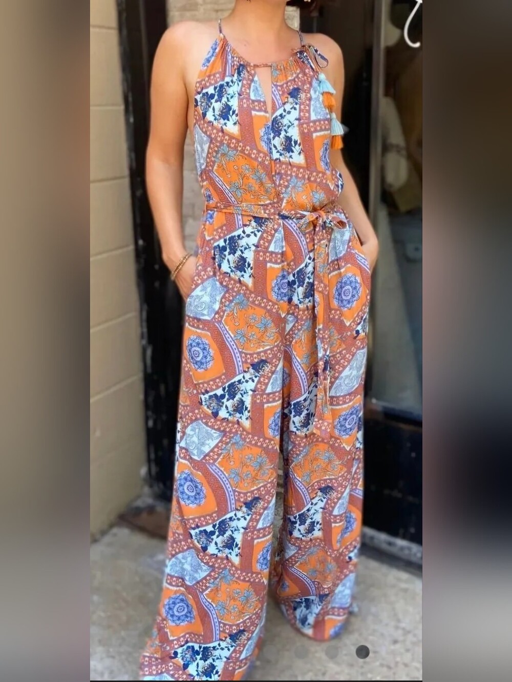 EASEL Spice Of Life Jumpsuit